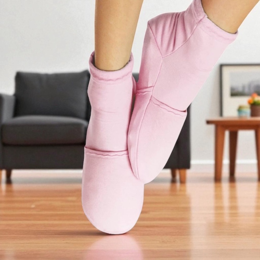 Natracure Cold Therapy Socks L/XL Pink Limited Edition for Breast Cancer NIB